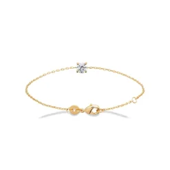 Bracelet Femme Plaqué or maille forçat Maison de la Bijouterie UWZ00YZV