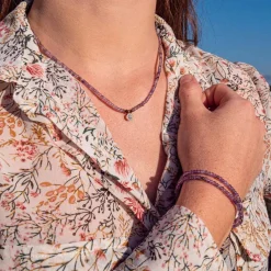 Bracelet Femme Sloya Lumia Améthyste
