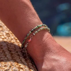Bracelet Femme Sloya Lumia Turquoise Africain