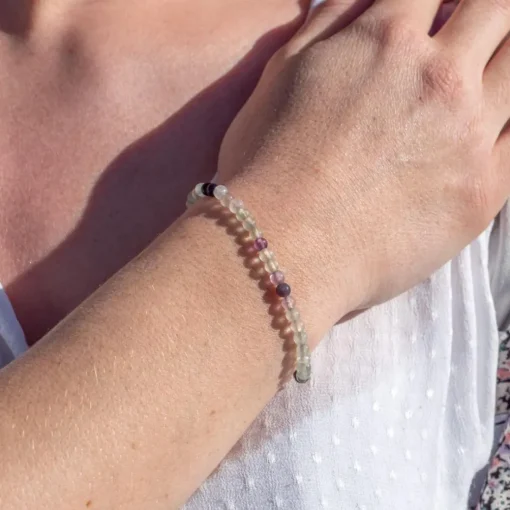 Bracelet Femme Sloya Serena en pierres Fluorite