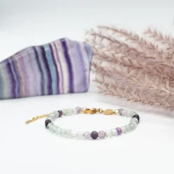 Bracelet Femme Sloya Serena en pierres Fluorite