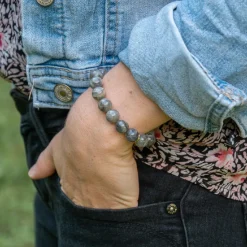 Bracelet Femme Sloya Kamelia Spectrolite
