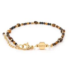 Bracelet Femme Sloya Paloma Oeil de Tigre