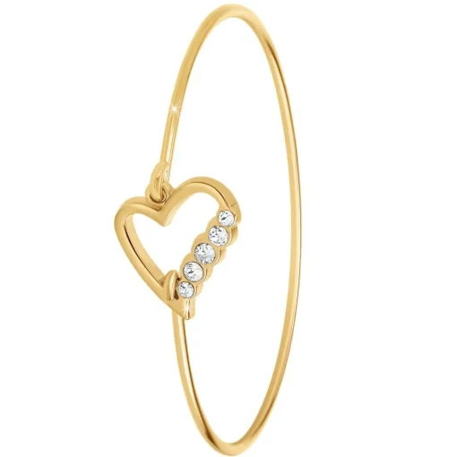 Bracelet Femme So Charm - B040-DORE - Bracelet Coeur Doré