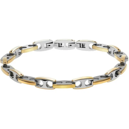 Bracelet Homme Rochet GALION - HB7183 Acier Métal Doré Argent