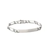 Bracelet Homme argent chainage figaro 1-1 7mm Maison de la Bijouterie 53ZW0WYZ