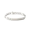 Bracelet Homme argent chainage figaro 1-2 6mm Maison de la Bijouterie 53Y006Y0