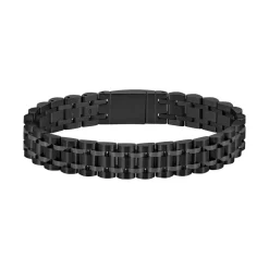 Bracelet Homme Boss Bijoux Owan - 1580646 Acier Noir
