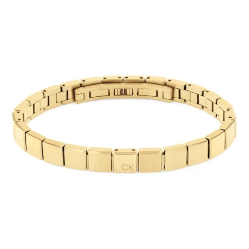 Bracelet Homme Calvin Klein Bijoux - 35000489 Acier doré