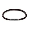 Bracelet Homme Calvin Klein Bijoux - 35000102 Cuir, Acier MARRON