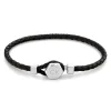Bracelet Homme Calvin Klein Bijoux - 35000260 Cuir, Acier Noir