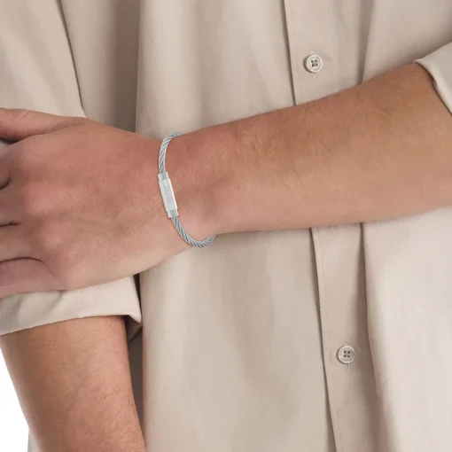 Bracelet Homme Calvin Klein Bijoux - 35000419 Acier Argent