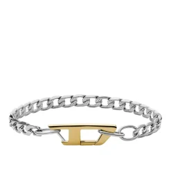 Bracelet Homme Diesel DX1338040 - Acier Argenté