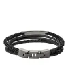 Bracelet Homme Fossil Bijoux-Acier Gris