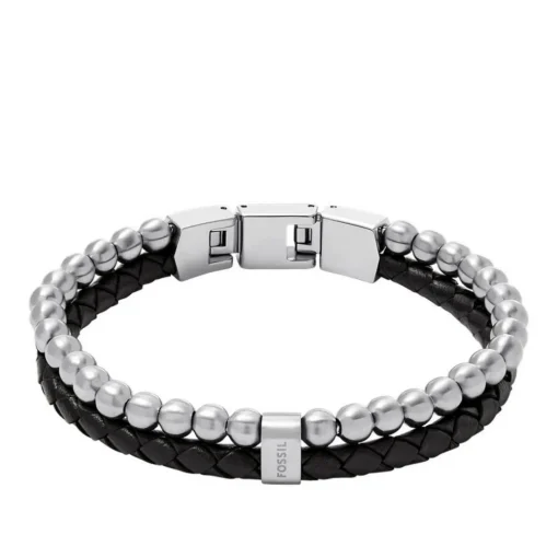 Bracelet Homme Fossil Bijoux Acier Classique Jewelry - JF04855040 Acier inoxydable