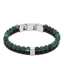 Bracelet Homme Fossil Bijoux Acier Classique Jewelry - JF04854040 Acier inoxydable