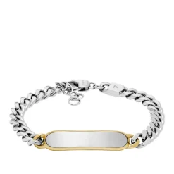 Bracelet Homme Fossil Bijoux Acier Classique Drew - JF04851998 Acier inoxydable