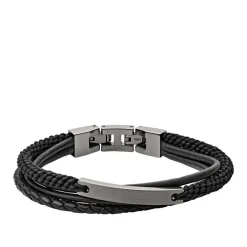 Bracelet Homme Fossil Bijoux-Acier Gris