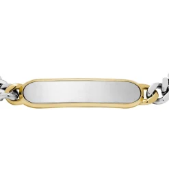 Bracelet Homme Fossil Bijoux Acier Classique Drew - JF04851998 Acier inoxydable