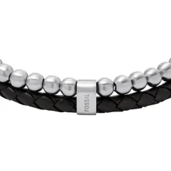 Bracelet Homme Fossil Bijoux Acier Classique Jewelry - JF04855040 Acier inoxydable