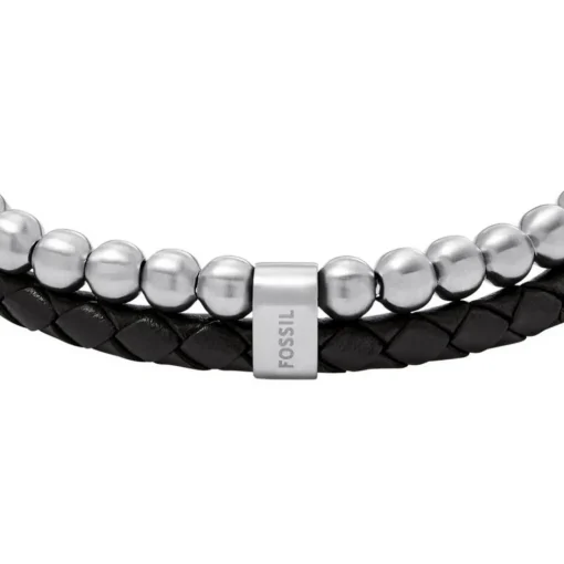 Bracelet Homme Fossil Bijoux Acier Classique Jewelry - JF04855040 Acier inoxydable