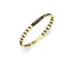 Bracelet Homme Guess Bijoux Race Guess - JUMB04412JWYGGM Acier Doré