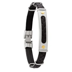 Bracelet Homme Jourdan Damian - JH300012B Cuir