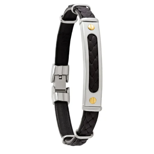 Bracelet Homme Jourdan Damian - JH300012B Cuir