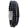 Bracelet Homme Jourdan Hercule - JH250040B Cuir