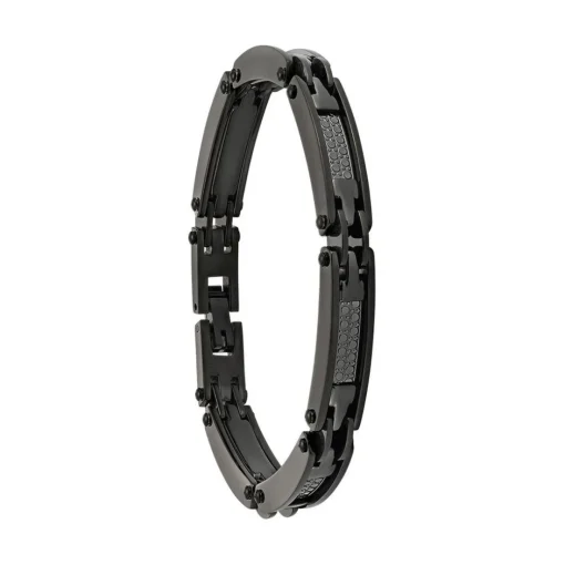 Bracelet Homme Jourdan JH110007B - TULUM - Acier noir