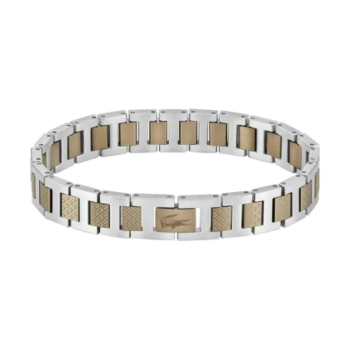 Bracelet Homme Lacoste Metropole - 2040419 Acier Beige
