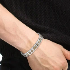 Bracelet Homme Lacoste Metropole - 2040419 Acier Beige