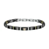 Bracelet Homme Maserati Bijoux JM221ATZ03 - Acier Noir