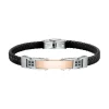 Bracelet Homme Morellato Bijoux SQH30 - Cuir Noir