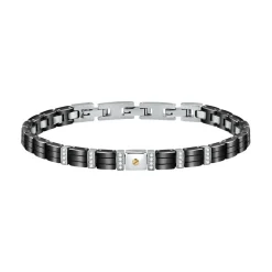 Bracelet Homme Morellato Bijoux SATM15 - Acier Noir
