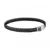 Bracelet Homme Morellato - SQH47 MOODY Cuir Noir