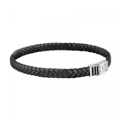 Bracelet Homme Morellato - SQH47 MOODY Cuir Noir