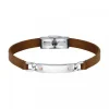 Bracelet Homme Morellato - SQH45 MOODY Cuir Marron