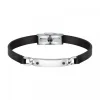 Bracelet Homme Morellato - SQH44 MOODY Cuir Noir