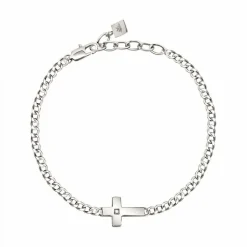 Bracelet Homme Morellato - SKR64 CROSS Acier Argent