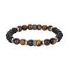 Bracelet Homme Redskins Bijoux - 285810 Pierre Marron