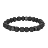 Bracelet Homme Redskins Bijoux - 285801 Pierre Noir