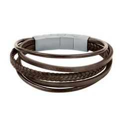 Bracelet Homme Sector Bijoux SZV79 - Cuir Marron