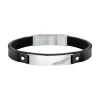 Bracelet Homme Sector Bijoux SZV80 - Cuir Noir