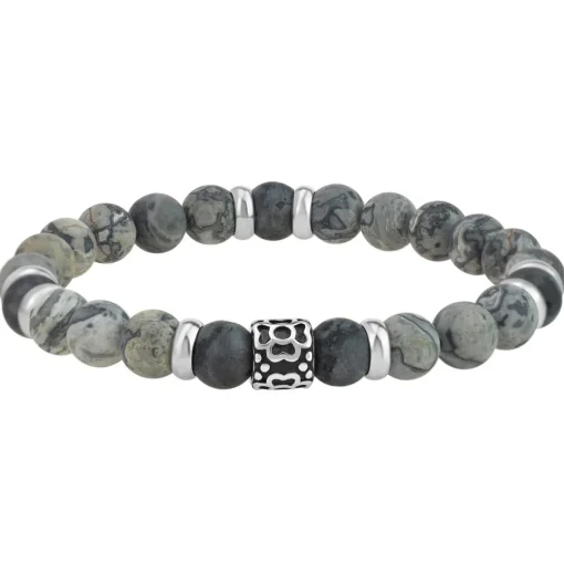 Bracelet Homme So Charm - B4279-GRIS - Bracelet Mode Gris
