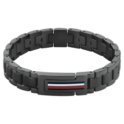 Bracelet Homme Tommy Hilfiger Mason - 2790597 Acier Noir