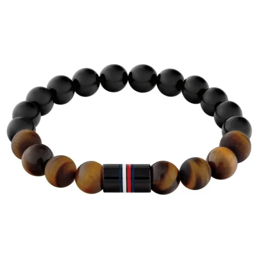 Bracelet Homme Tommy Hilfiger Jameson - 2790631 Acier Noir, Marron