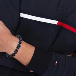 Bracelet Homme Tommy Hilfiger Jameson - 2790630 Acier Gris, Bleu