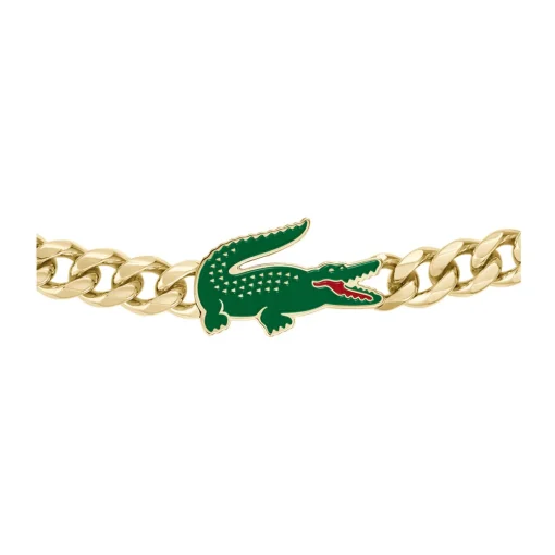 Bracelet HommeLacoste Arthor - 2040227 Acier Doré
