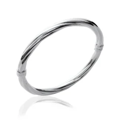 Bracelet Jonc femme argent fermé Maison de la Bijouterie V00ZZ36Y